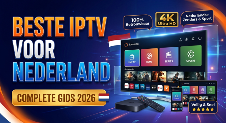 Wat is de beste IPTV voor Nederland? Complete gids voor het kiezen van IPTV in 2026